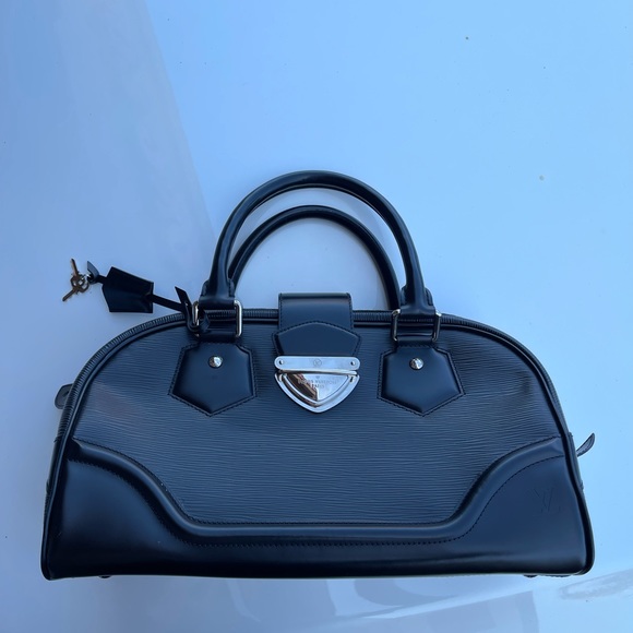 Authentic Louis Vuitton Bowling Montaigne GM Handbag - Picture 1 of 4